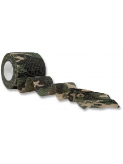 BANDE ADHESIVE MFH CAMO WOODLAND (5cm x 4.5m)