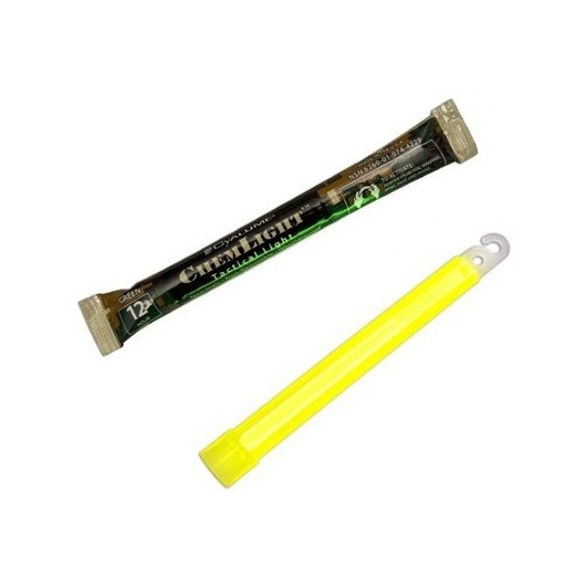 LIGHTSTICK MFH JAUNE (15cm x 1.5cm)