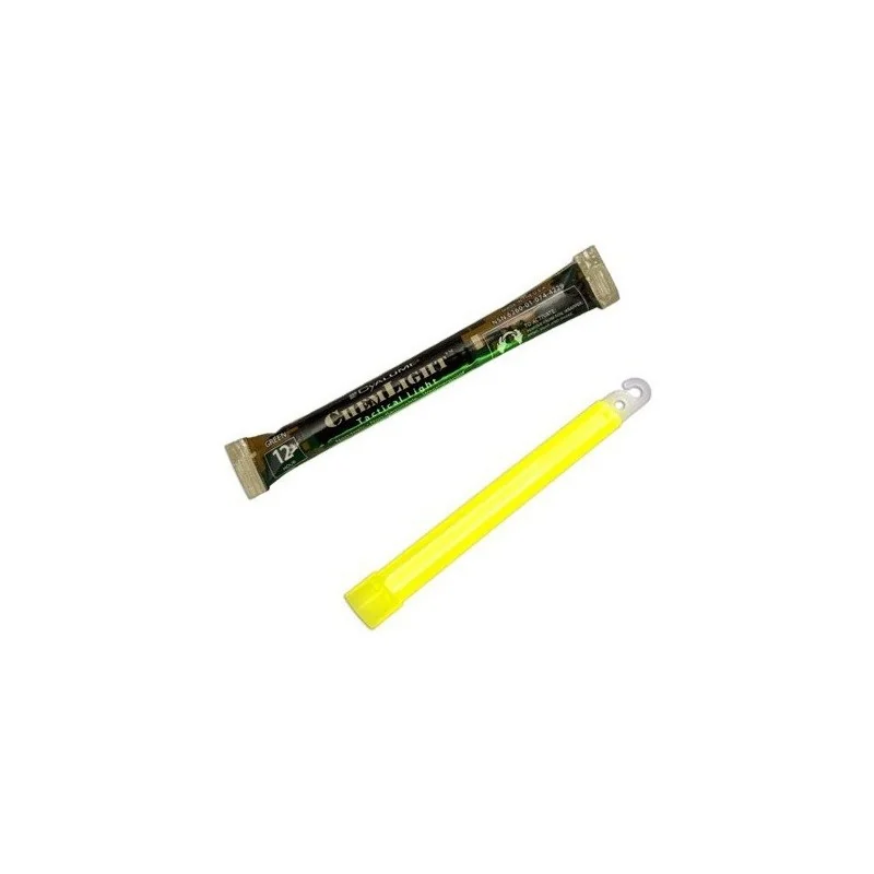 LIGHTSTICK MFH JAUNE (15cm x 1.5cm)