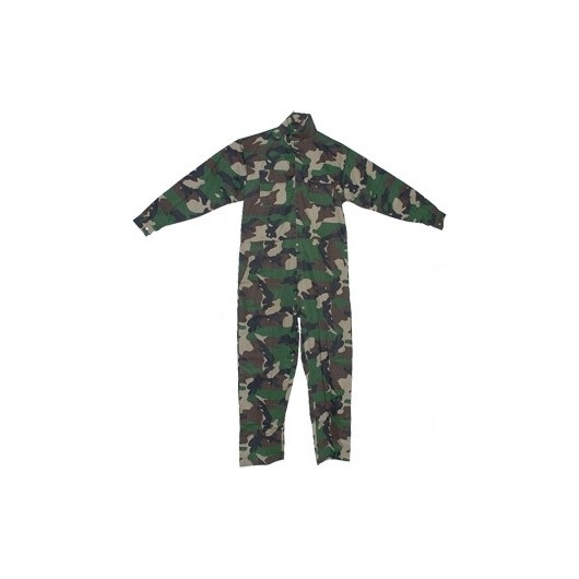 COMBINAISON TISSU CAMO WOODLAND