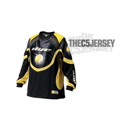 JERSEY DYE C5 JAUNE/NOIR XXL