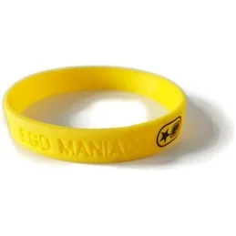 BRACELET PLANET ECLIPSE SILICONE JAUNE