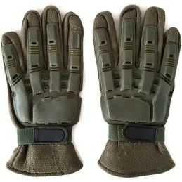 GANTS COQUE PVC OLIVE