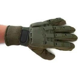 GANTS COQUE PVC OLIVE