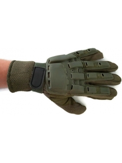 GANTS COQUE PVC OLIVE