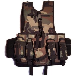 GILET TACTIQUE REPLAY CAMO WOODLAND