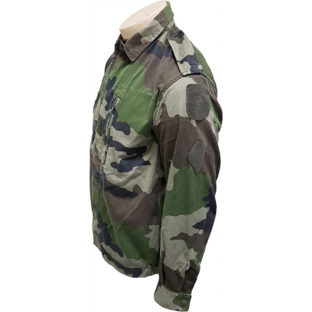 VESTE MILITAIRE ARMEE FRANCAISE CAMOUFLAGE OCCASION