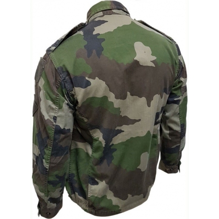 VESTE MILITAIRE ARMEE FRANCAISE CAMOUFLAGE OCCASION