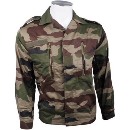 VESTE MILITAIRE ARMEE FRANCAISE CAMOUFLAGE OCCASION