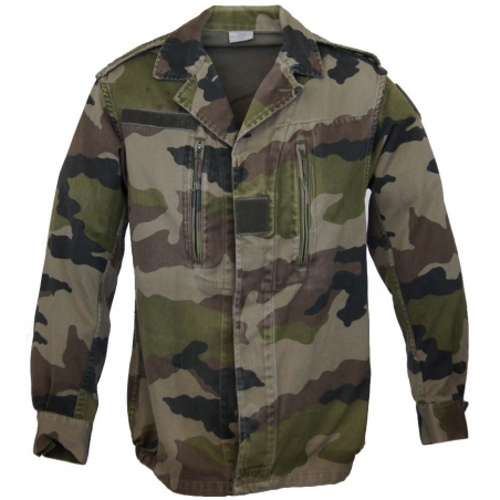 VESTE MILITAIRE ARMEE FRANCAISE CAMOUFLAGE OCCASION