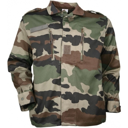 VESTE MILITAIRE ARMEE FRANCAISE CAMOUFLAGE OCCASION