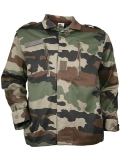 VESTE MILITAIRE ARMEE FRANCAISE CAMOUFLAGE OCCASION