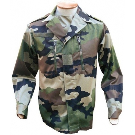 VESTE MILITAIRE ARMEE FRANCAISE CAMOUFLAGE OCCASION