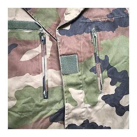 VESTE MILITAIRE ARMEE FRANCAISE CAMOUFLAGE OCCASION