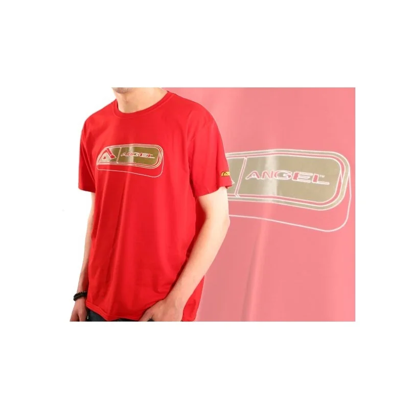 TEE SHIRT ANGEL MEN TRON TEE ROUGE