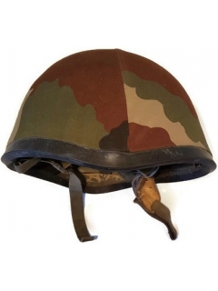 CASQUE ARMEE FRANCAISE + HOUSSE CAMO OCCASION