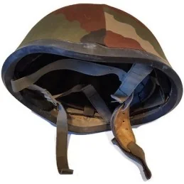 CASQUE ARMEE FRANCAISE + HOUSSE CAMO OCCASION