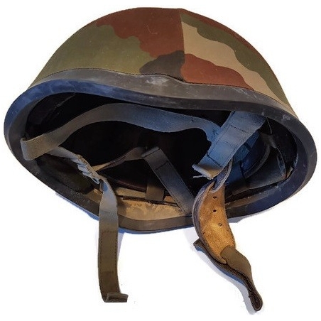 CASQUE ARMEE FRANCAISE + HOUSSE CAMO OCCASION