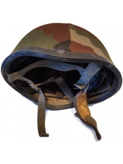 CASQUE ARMEE FRANCAISE + HOUSSE CAMO OCCASION