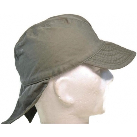 CASQUETTE ARMEE FRANCAISE F1 BIGEARD KAKI AVEC NUQUIERE