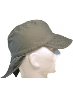 CASQUETTE ARMEE FRANCAISE F1 BIGEARD KAKI AVEC NUQUIERE