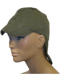 CASQUETTE ARMEE FRANCAISE F1 BIGEARD KAKI AVEC NUQUIERE