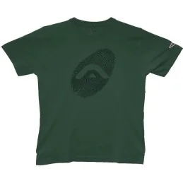 TEE SHIRT ANGEL MEN THUMBPRINT VINTAGE VERT