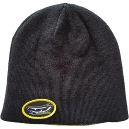 BONNET JT REVERSIBLE NOIR/JAUNE