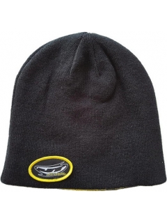 BONNET JT REVERSIBLE NOIR/JAUNE