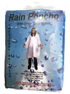 PONCHO D'URGENCE BLEU