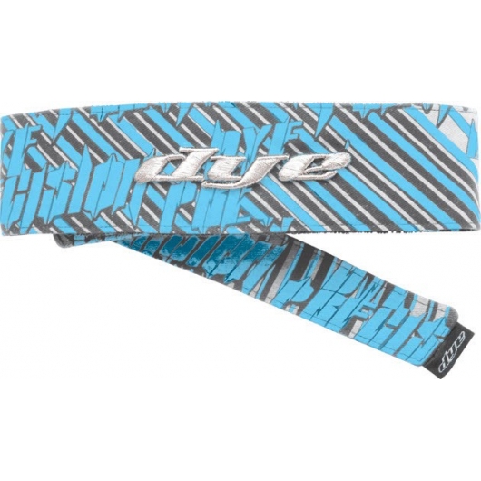 HEAD BAND DYE HEAVY METAL BLEU