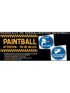 PANNEAU PAINTBALL