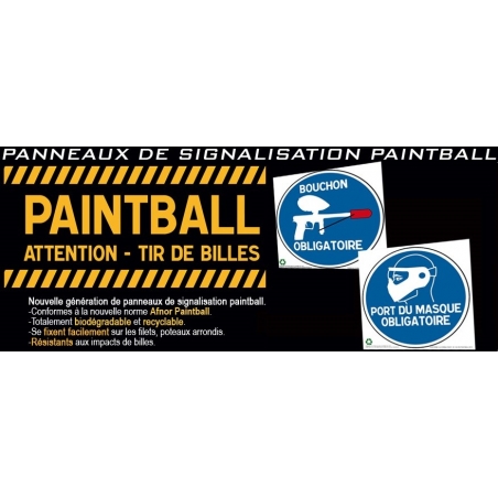 PANNEAU PAINTBALL