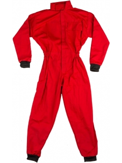 COMBINAISON TISSU ENFANT ROUGE