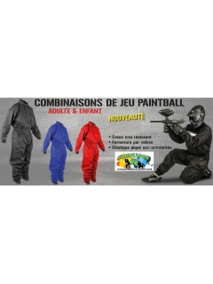 COMBINAISON PAINTBALL LOCATION NOIR