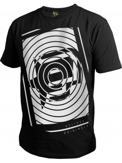 T-SHIRT PLANET ECLIPSE SPIRO BLACK