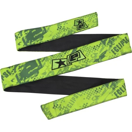 HEADBAND PLANET ECLIPSE FRACTURE LIME