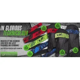 HEADBAND PLANET ECLIPSE FRACTURE LIME