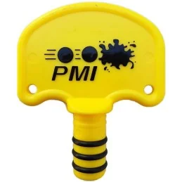 BOUCHON DE CANON PVC PMI JAUNE