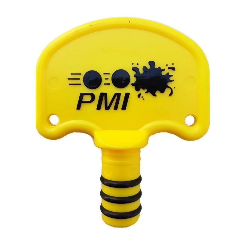 BOUCHON DE CANON PVC PMI JAUNE