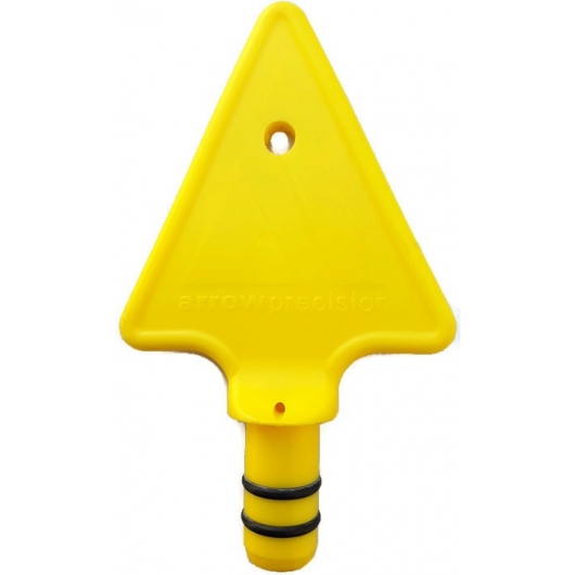 BOUCHON DE CANON PVC ARROW PRECISION JAUNE