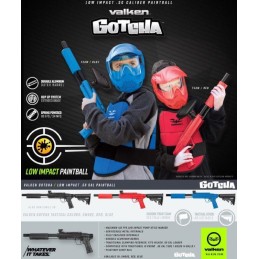 FUSIL A POMPE VALKEN GOTCHA BLEU (Cal.50)