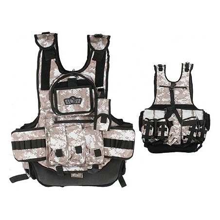 GILET TACTICAL DELUXE GXG DESERT DIGITAL