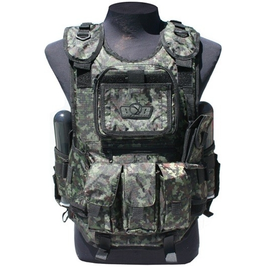 VESTE TACTICAL DELUXE GXG NOIR