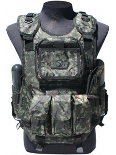 VESTE TACTICAL DELUXE GXG NOIR