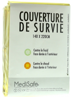 COUVERTURE DE SURVIE DOUBLE FACE