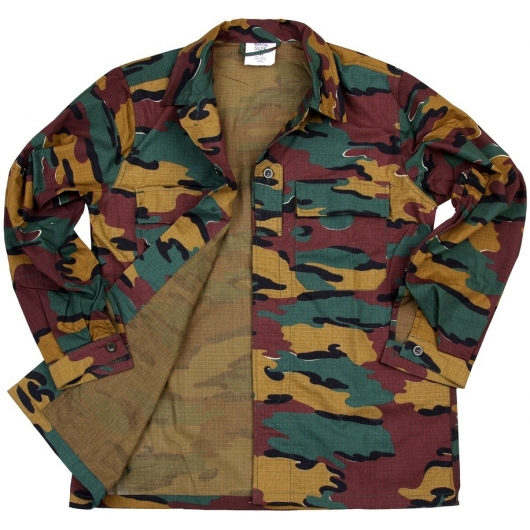 VESTE BDU RIPSTOP CAMO BELGE