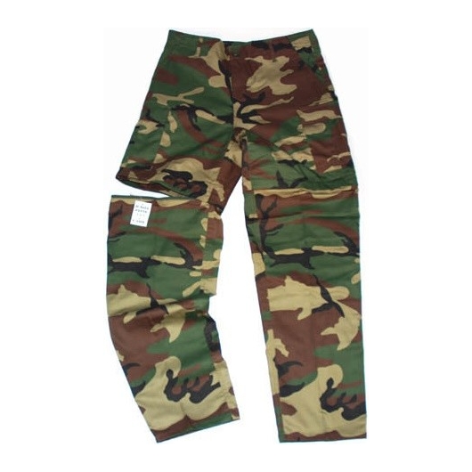 PANTALON/SHORT BDU FOSTEX ZIP 2 EN 1 WOODLAND