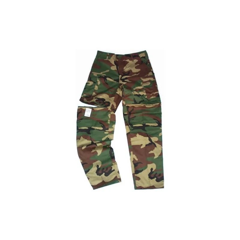 PANTALON/SHORT BDU FOSTEX ZIP 2 EN 1 WOODLAND