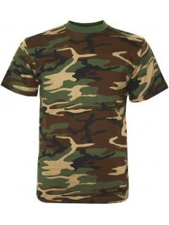 T-SHIRT CAMOUFLAGE FOSTEX WOODLAND